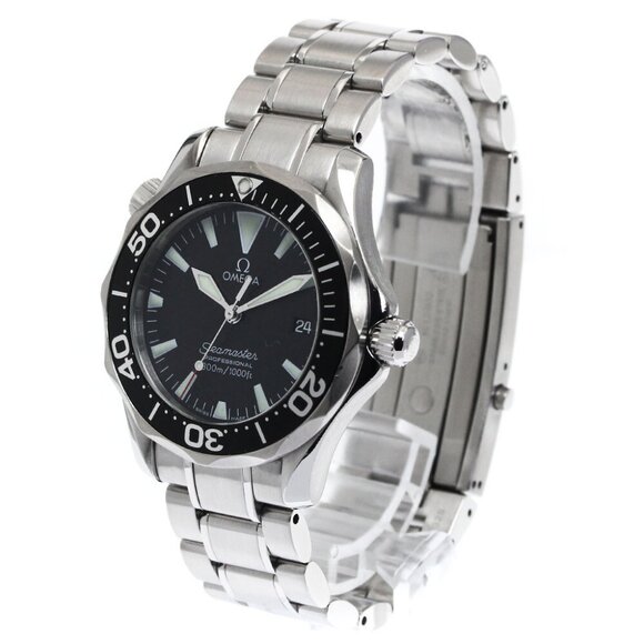 OMEGA Seamaster300 Professional 2262.50 Date black Dial Quartz Boy\'s_875547